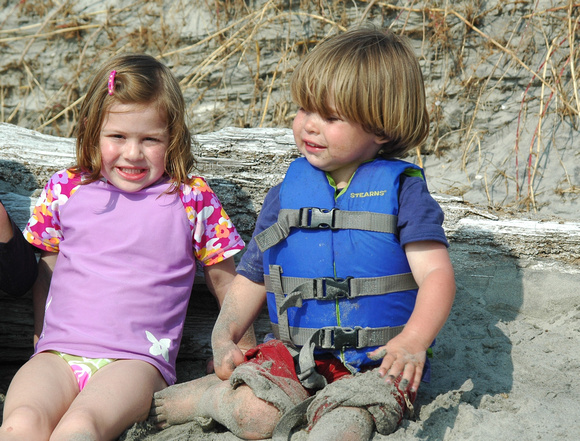 beach children