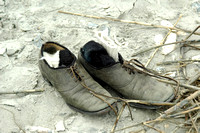 Shoes on the beach