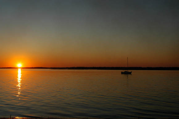 Morris Island sunset