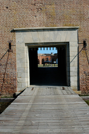 Fort Pulaski drawbridge