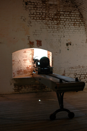 gunport at Fort Pulaski