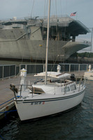 Compass Rose at marina