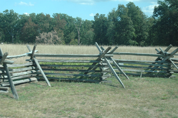 Gettysburg fence