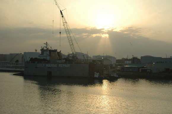 Sunset at Port Tampa