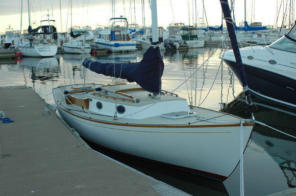A nice sailboat at Patriot's Point