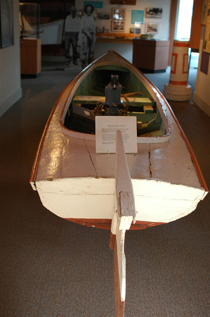 Stern view of skiff