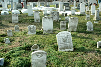 One of many graveyards at Ewell